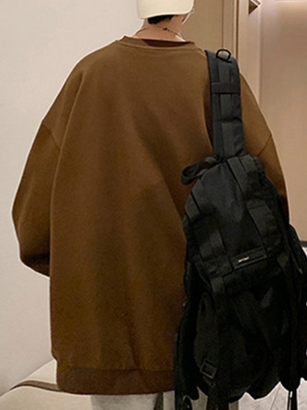 Sudadera con estampado de oso para hombre-1