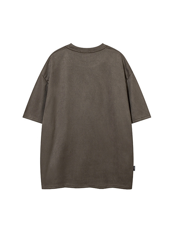 Camiseta de manga corta con gráfico del alfabeto para hombre-1
