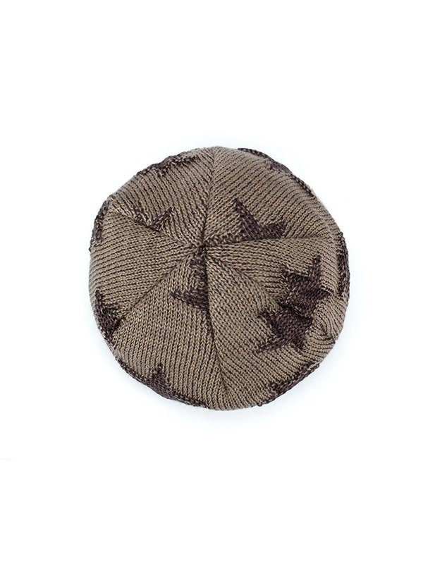 Gorro Beanie Star Jacquard Warm Fleece Forrado-3